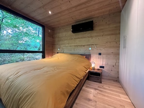 1 bedroom, iron/ironing board, WiFi, bed sheets - Under the pines with sauna and jacuzzi (Emilie) (Labaroche)