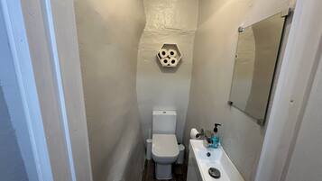 Habitación estándar con 2 camas individuales | Baño | Regadera, amenidades de baño gratuitas, secadora de cabello, toallas