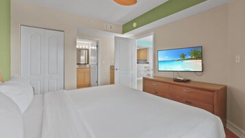 Superior Condo, 2 Bedrooms, Kitchen, Partial Ocean View | Individually decorated, individually furnished, iron/ironing board