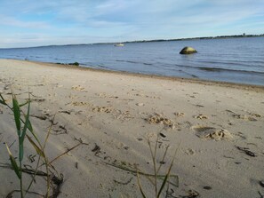 Sun-loungers - vacation home with conservatory, fence, garden, dogs welcome, 100m to beach (Sundhagen)