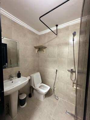 Soap, toilet paper