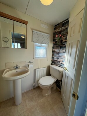 Shower, toilet paper
