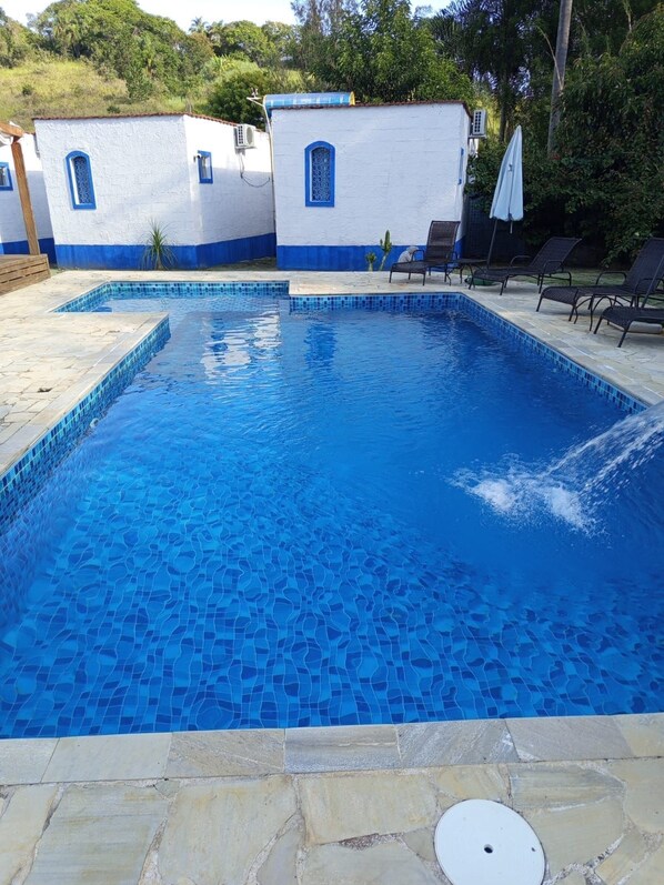 Alberca al aire libre 