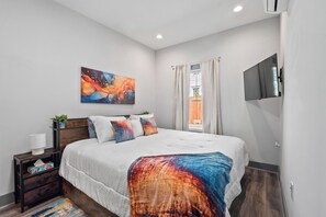 1 chambre, bureau, fer et planche à repasser, Wi-Fi gratuit