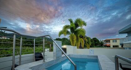 Jesus did it, Christian Paradise with jacuzzi, terrace, and peaceful atmosphere.