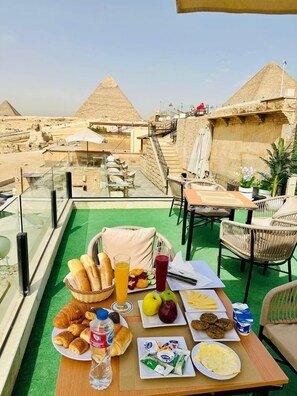 Exterior detail - inside pyramids hotel (Giza)