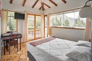 Superior Double Room, Balcony, Mountain View | Desk, laptop workspace, free WiFi