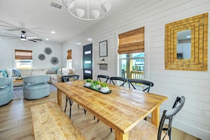 House (Multiple Bedrooms) | Interior - Sleeps 24 2 Homes, Priv Pool, Swing Bar, Patio Lounge Near Nature Preserve (Port Aransas)