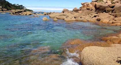 Maison familiale à Trébeurden proche des plages et des sentiers de randonnée.