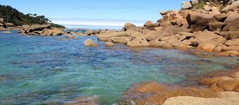 Family home in Trébeurden close to beaches and hiking trails.