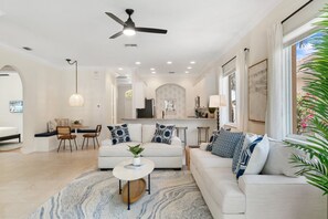 Smart TV, ping pong, books