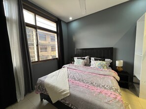 2 habitaciones, tabla de planchar con plancha y wifi gratis