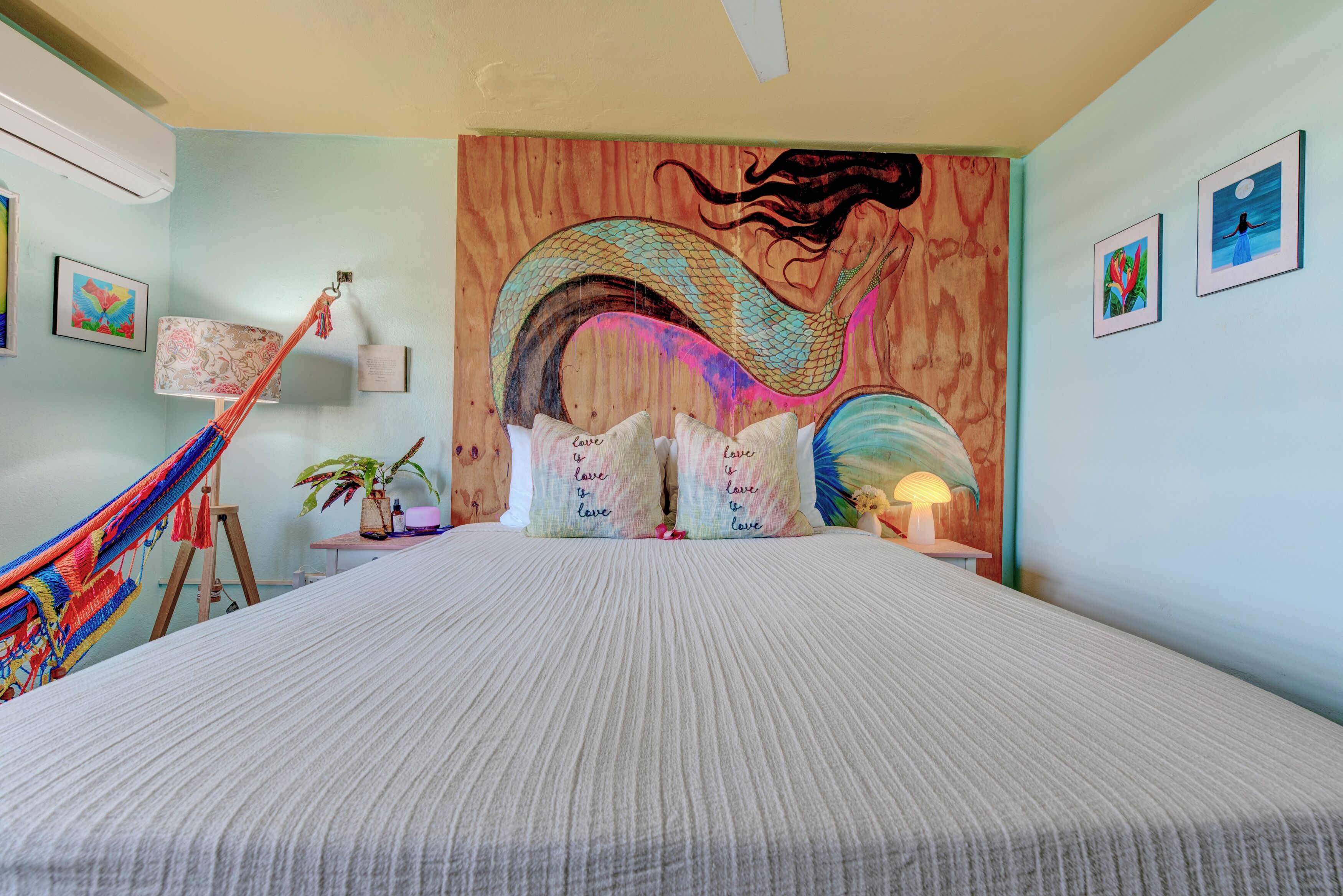 Comfort-Apartment, 4 Schlafzimmer, Küche, Meerseite | Bettwäsche aus ägyptischer Baumwolle, hochwertige Bettwaren