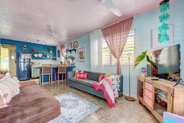 Apartamento Confort, 2 habitaciones, cocina | Zona de estar