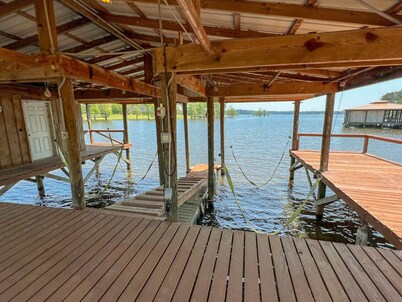 Waterfront 3 bedroom home right outside North Toledo Bend State Park.