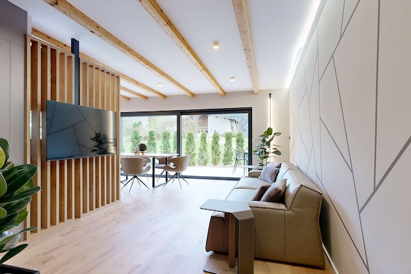 Family Apartment, Mountain View | Ruang tamu