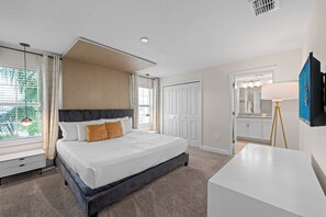 4 bedrooms, iron/ironing board, travel crib, WiFi