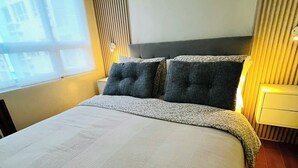 2 間睡房、熨斗/熨衫板、Wi-Fi、床單