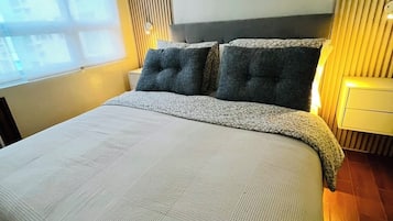 2 chambres, fer et planche Ă  repasser, Wi-Fi, draps fournis