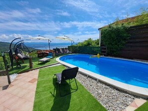 Apartment, 4 Bedrooms, Smoking, Private Pool | Pool | Outdoor pool - Beautiful Luxury Apartment in Villa Emily With Amazing Sea View (Opatija)