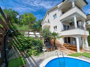 Apartment, 4 Bedrooms, Smoking, Private Pool | Exterior - Beautiful Luxury Apartment in Villa Emily With Amazing Sea View (Opatija)