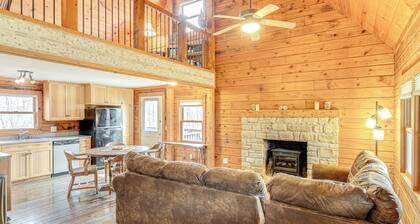 8 Mi to IU: Cabin w/ Reading Nook, Fire Pit & Yard