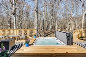 Bain à remous extérieur