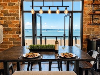 Spacious Wrap Around Patio Incredible Views Lake Erie Cedar Point!