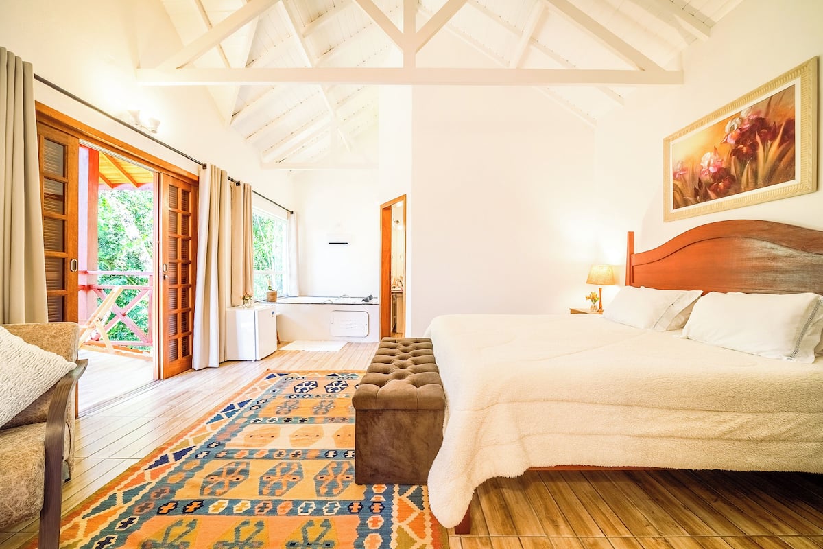 Chalet Exclusif, balcon, vue jardin | 1 chambre, Wi-Fi gratuit, draps fournis