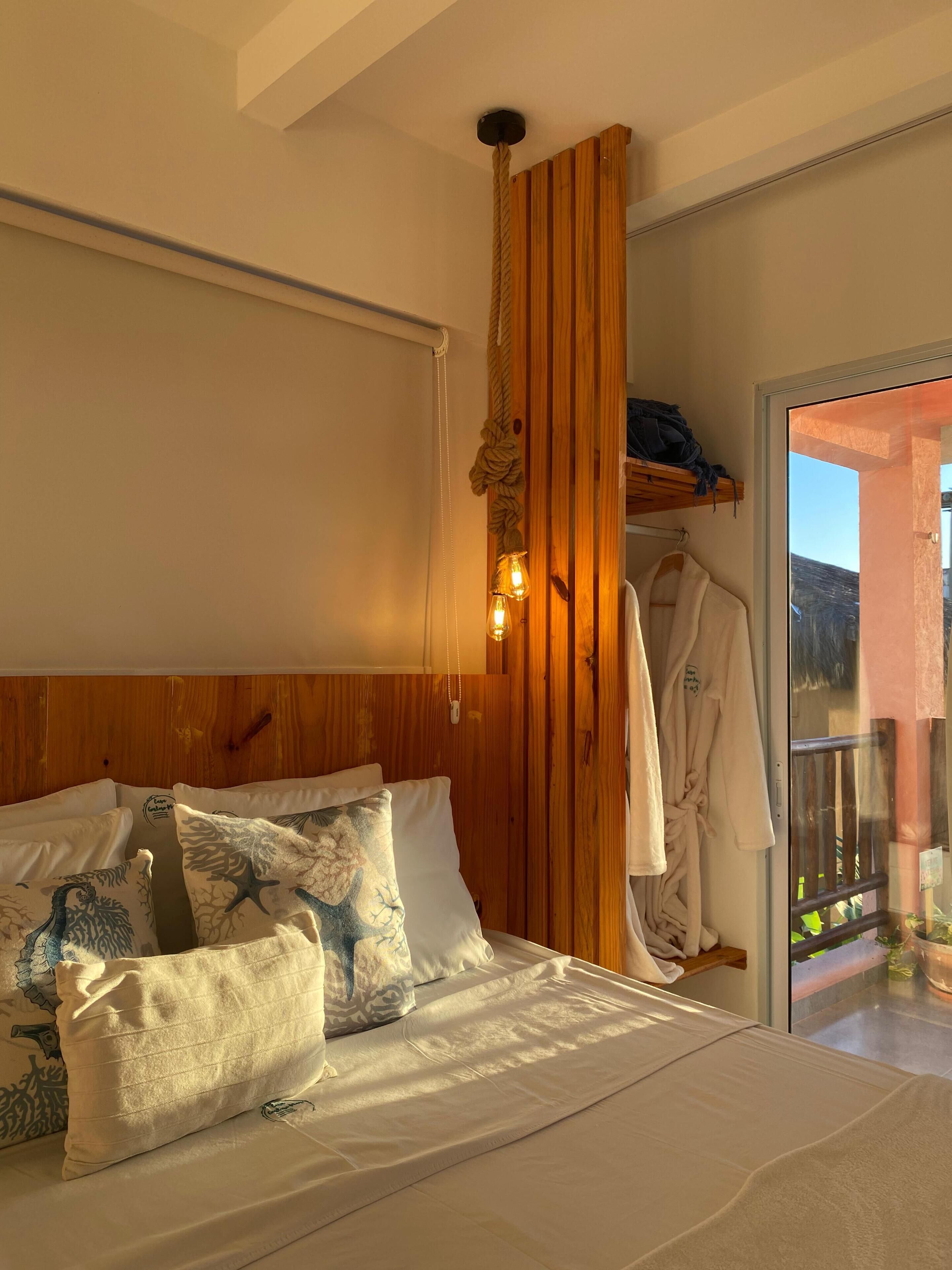 Wi-Fi de cortesia, roupa de cama