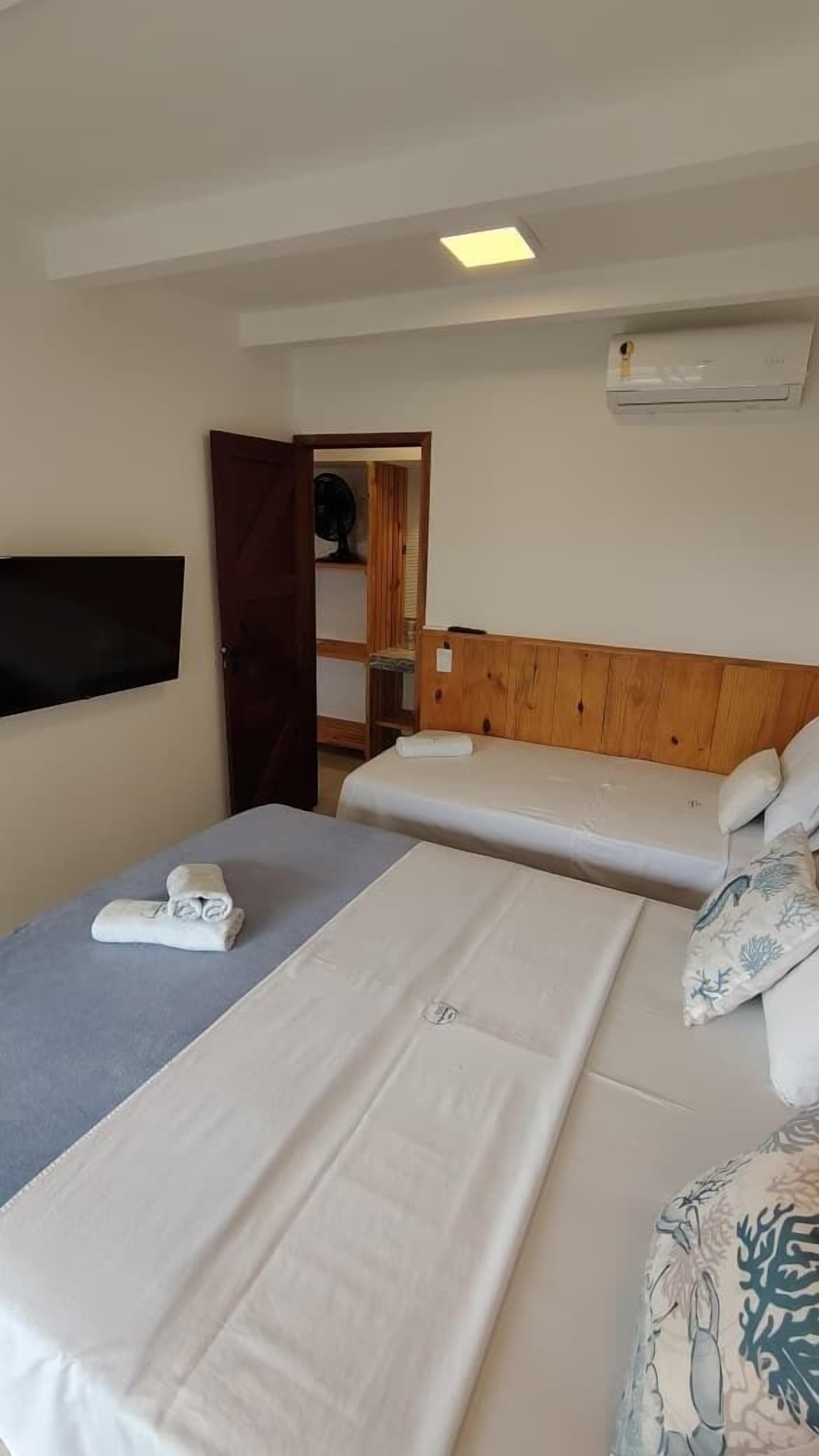 Familjestuga - 1 sovrum - utsikt mot trädgården - bottenvåning | Gratis wi-fi och sängkläder