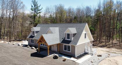 Newly built secluded 5-bedroom home