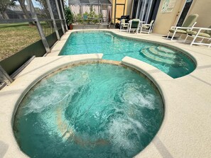 Außenpool, beheizter Pool