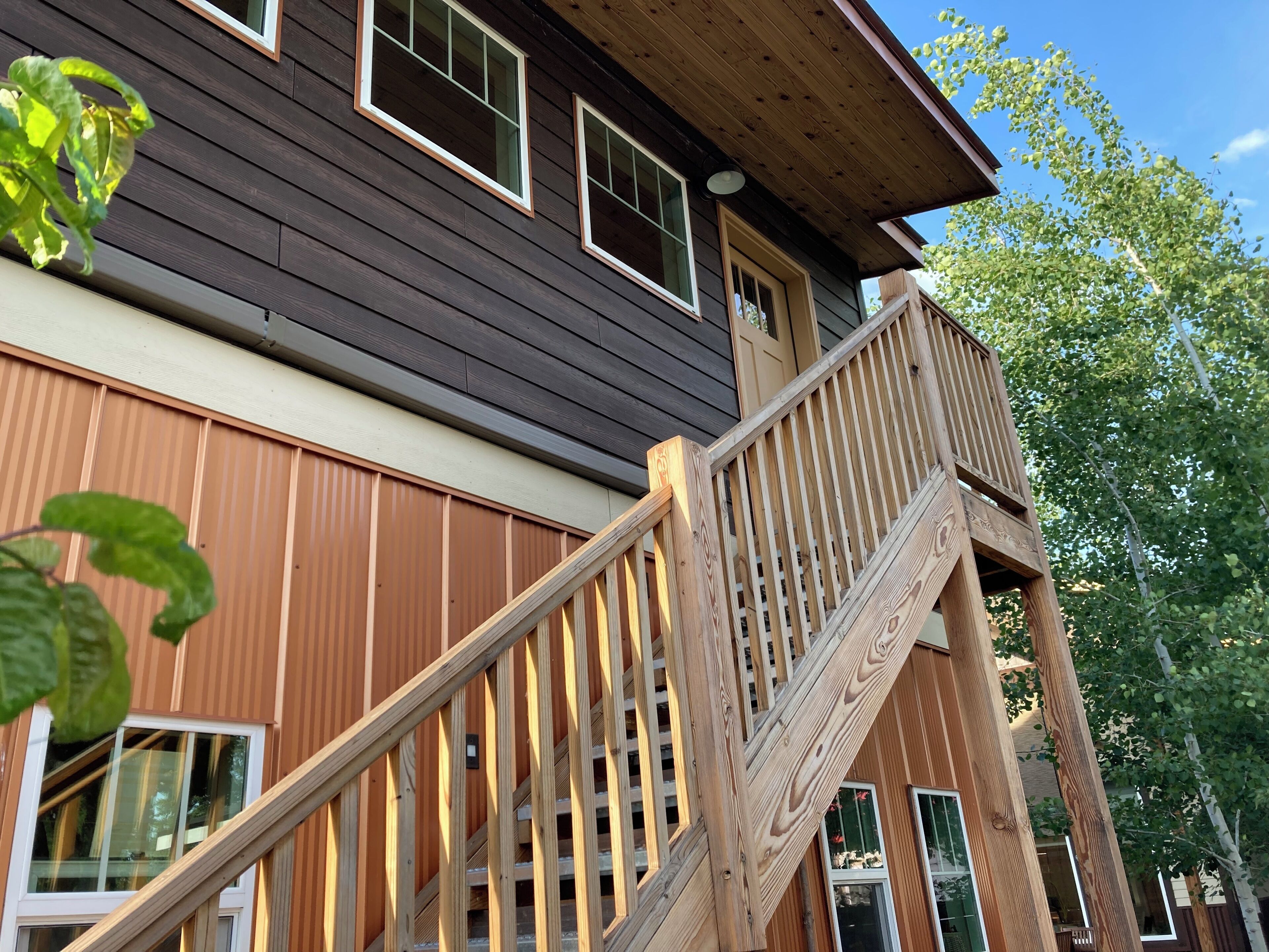 Stairs leading to The Alley Flat