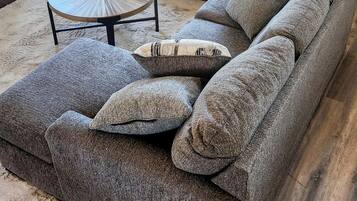 TV connectée, cheminée