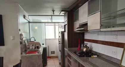 Departamento acogedor en comas
