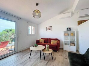 Smart TV - Breathtaking sea view: 3-room mini-villa in Porticcio with swimming pools (Grosseto-Prugna)