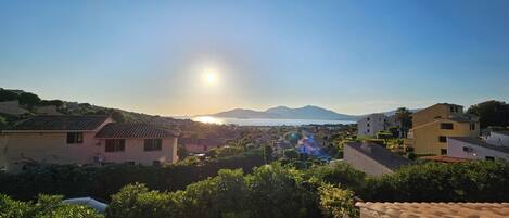 Blick von der Unterkunft