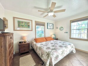 2 bedrooms, iron/ironing board, travel crib, free WiFi