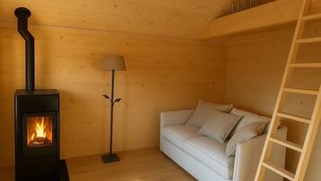 Chalet Comfort, pemandangan gunung | Area keluarga | Stasiun docking MP3