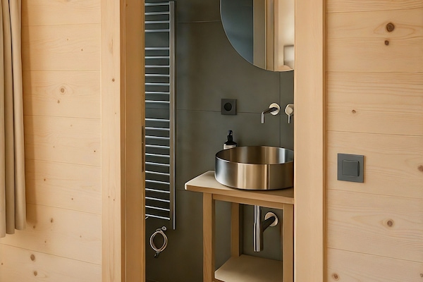 Comfort-Chalet, Bergblick