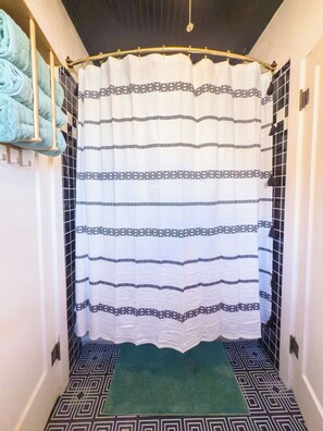 Towels, soap, toilet paper