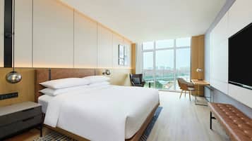 Down duvets, minibar, in-room safe, blackout curtains