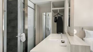 In-room safe, blackout curtains, iron/ironing board, travel cot