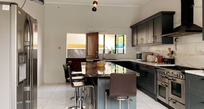 Fully furnished three-bedroomed haven moments from breath-taking Victoria Falls