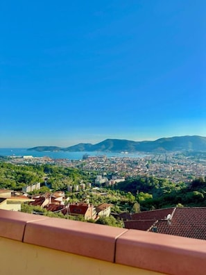 Comfort Double Room, Balcony, Sea View | Balcony view - Il Ciliegio (Vezzano Ligure)