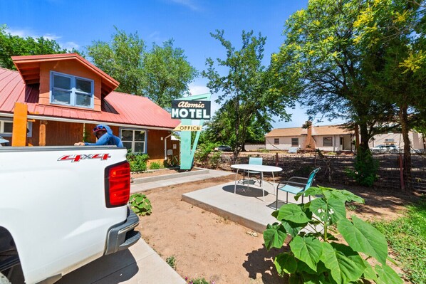 Overnatningsstedets område