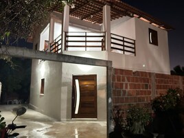 Voorkant van accommodatie