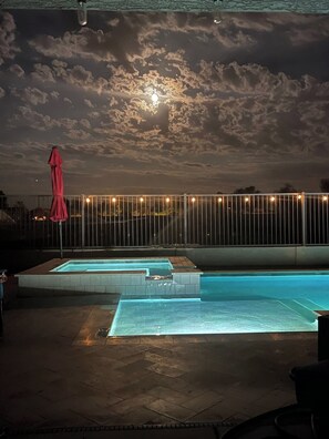 Beheizter Pool