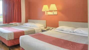 Free WiFi, bed sheets